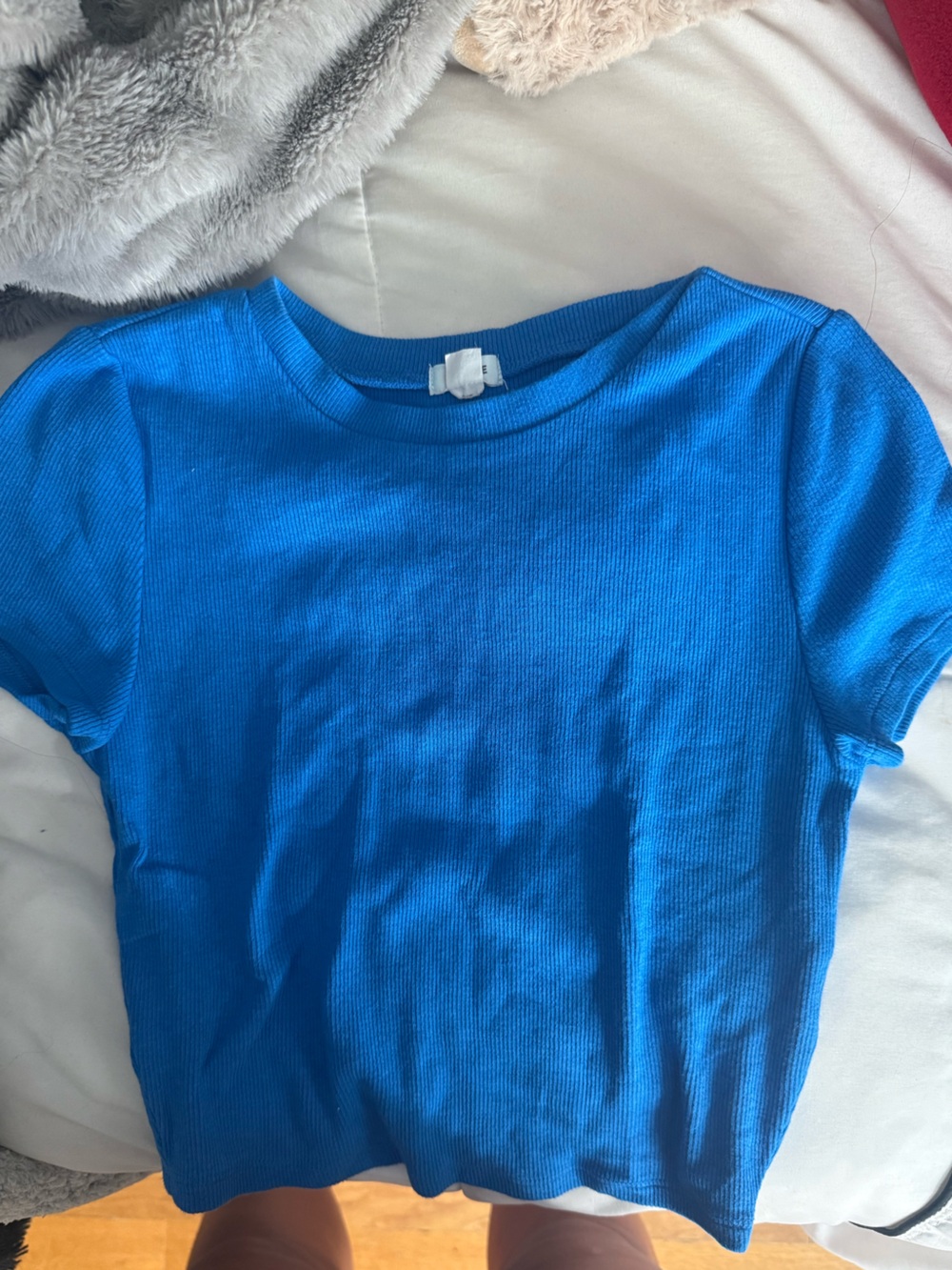 Garage Bright Blue Short Sleeve Tee